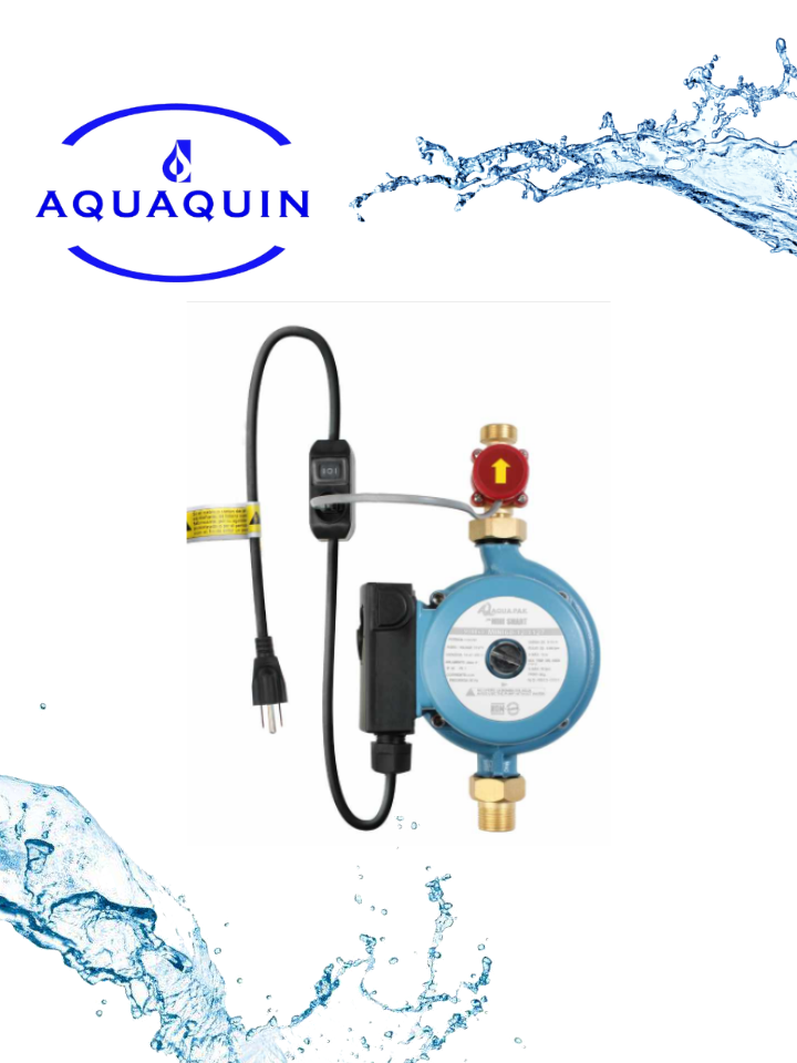 PRESURIZADOR INDIVIDUAL AUTOMÁTICO AQUA PAK SERIE MINI SMART 1/3 HP