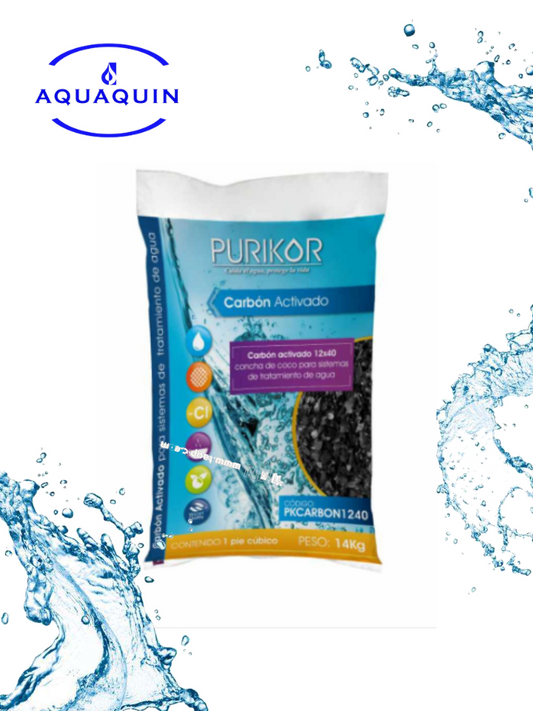 CARBON ACTIVADO CONCHA DE COCO PARA SISTEMAS DE TRATAMIENTO DE AGUA